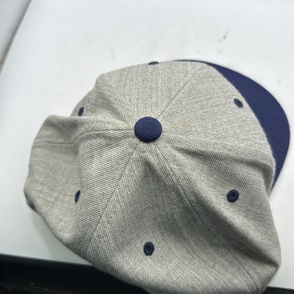 Sport-Tek Gray Blue Snapback Cap Miller Lite Beer J Balvin Latin Music Neon - Picture 9 of 10